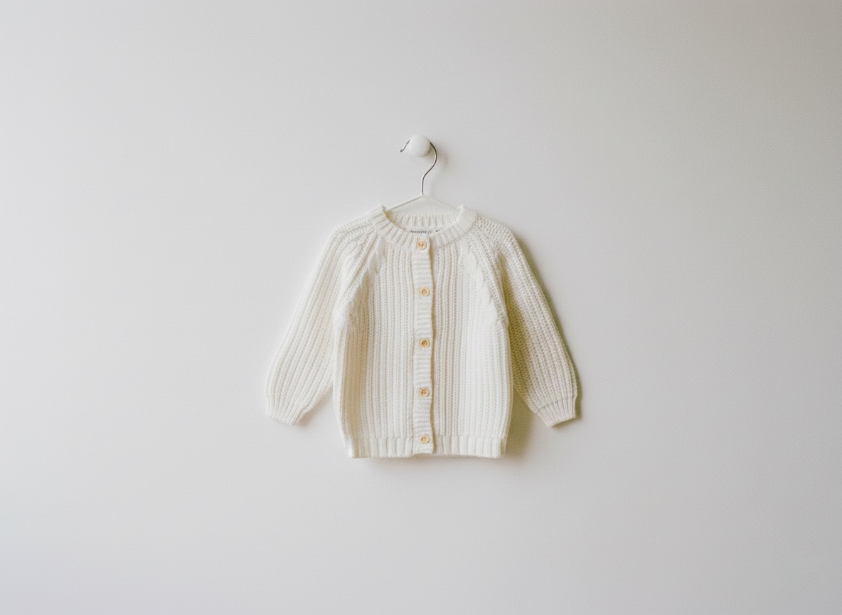 Burrow Kids Cotton Knit Cardigan