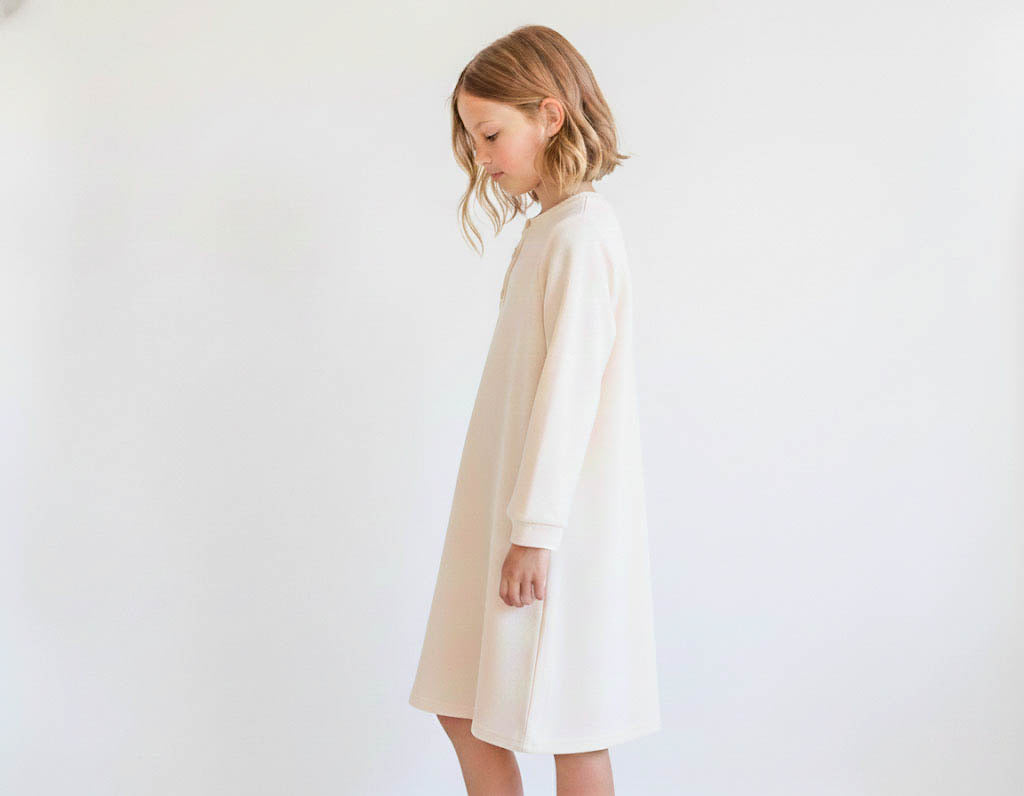 Burrow Clothing Cotton Knit Sleep Gown